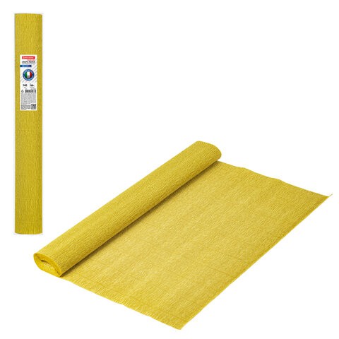 Бумага гофр. Brauberg Fiore 140 г/м2 янтарная (979) 50х250 см 112571 цена за 5 шт , 